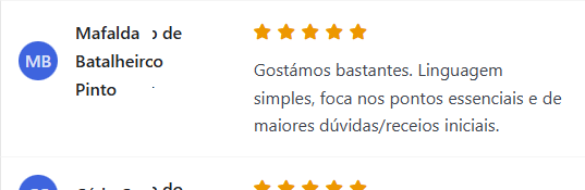 Review de Mafalda B. Pinto — Workshop Introdução Alimentar